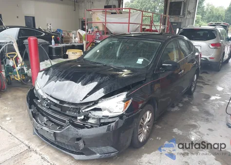 2016 Nissan Sentra Sv из США, поврежденный, VIN 3N1AB7AP3GL677059